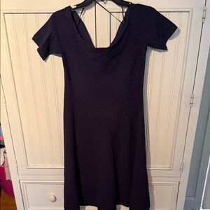Michael Kors Navy Blue off the shoulder Women's Dress